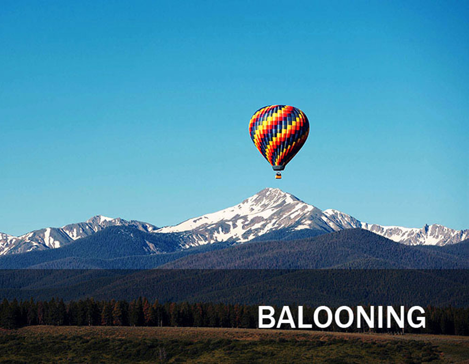 hot air ballooning tours